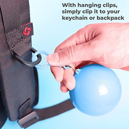 Portable Disposable Emergency Raincoats Waterproof Rain Poncho in A Ball for Traveling Camping Outdoor Pack of Five GenzVybs